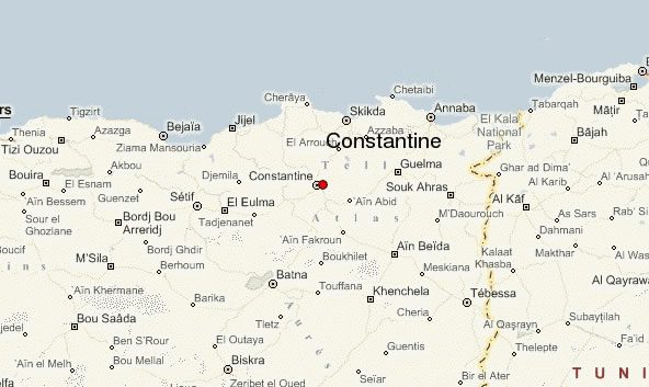 constantine city map